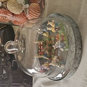 Easter Scene 9pc Ceramic Decor